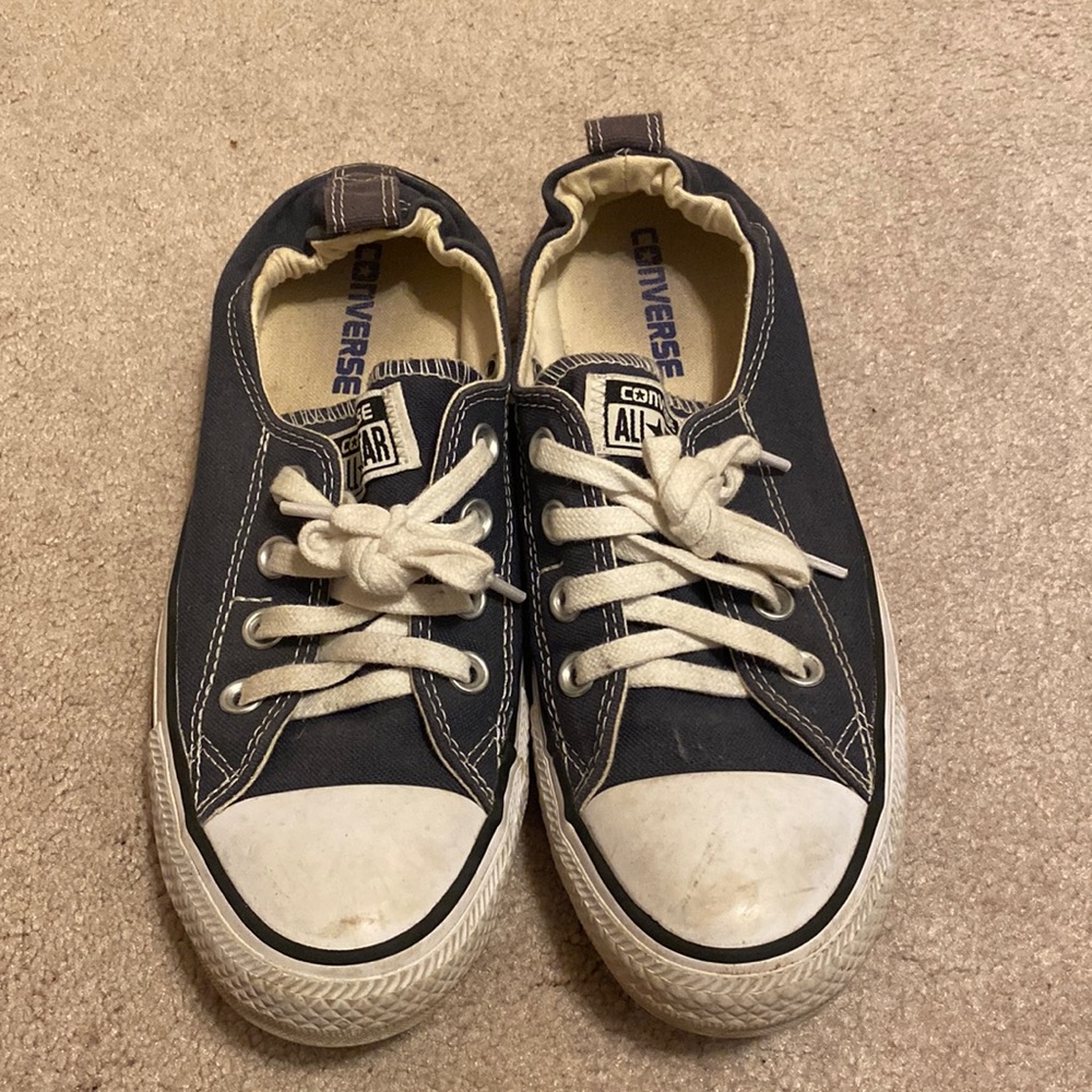 Low Rise Converse with Elastic Back